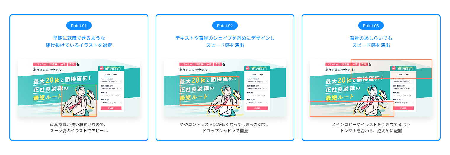 デザインポイントの詳細画像