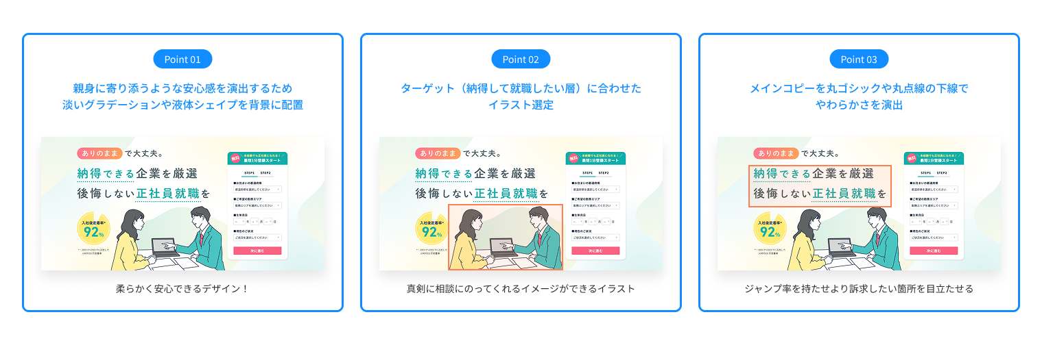 デザインポイントの詳細画像