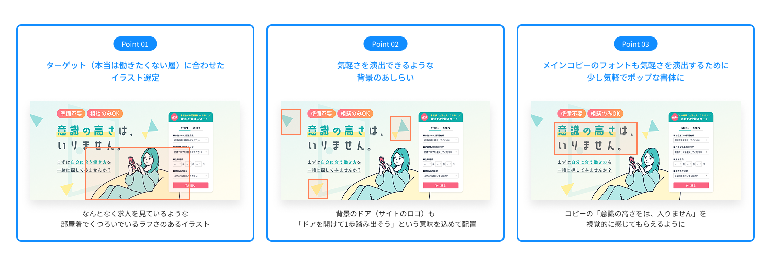 デザインポイントの詳細画像
